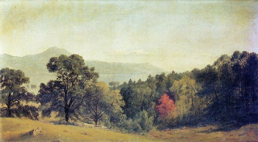 Sanford Robinson Gifford Scene at Bolton, Lake George